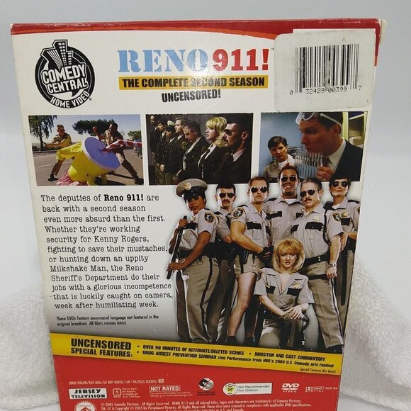 Reno 911 The Complete Second Season Uncensored Boxed Set 3-Discs TV Comedy 2005 - Picture 4 of 7